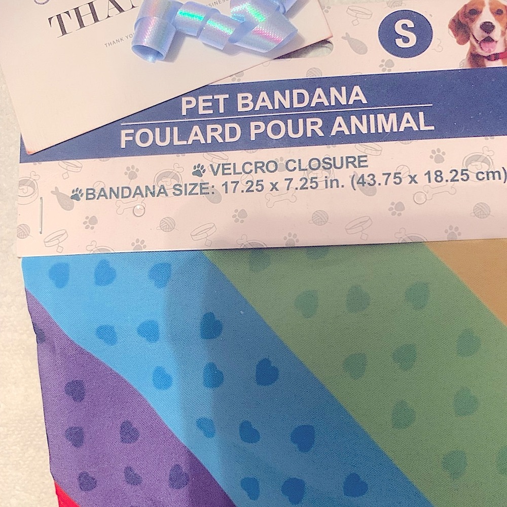 Pet Bandana Small for Dog or Cat NEW in Package - Picture 6 of 6